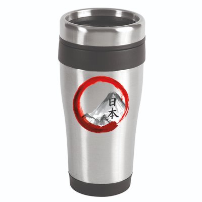 Mount Fuji 16oz Travel Tumbler