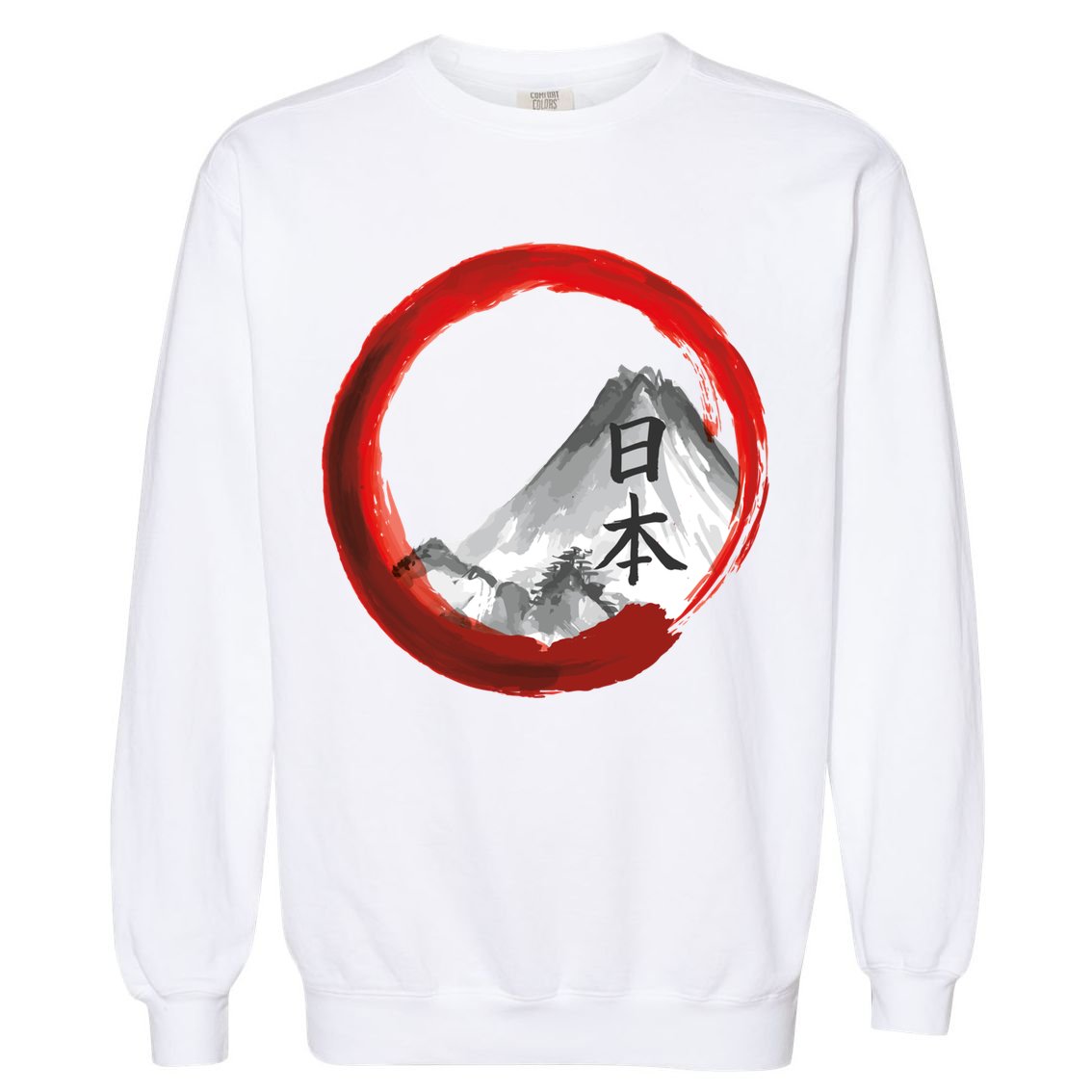 Mount Fuji Garment-Dyed Sweatshirt