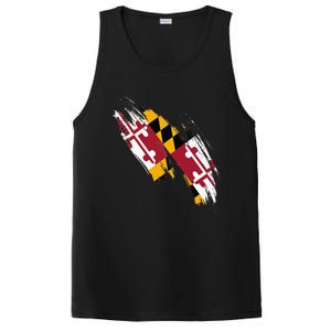 Maryland Flag Marylander Maryland Flag State Pride PosiCharge Competitor Tank