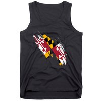 Maryland Flag Marylander Maryland Flag State Pride Tank Top