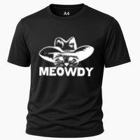 Meowdy Funny Mashup Between Meow And Howdy Cat Meme Cool Gift Performance Shirt