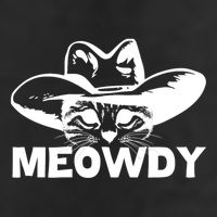 Meowdy Funny Mashup Between Meow And Howdy Cat Meme Cool Gift Microfiber Hand Towel