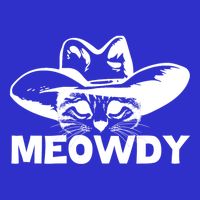 Meowdy Funny Mashup Between Meow And Howdy Cat Meme Cool Gift 16 in Basic Backpack