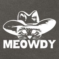 Meowdy Funny Mashup Between Meow And Howdy Cat Meme Cool Gift Cotton Canvas Backpack