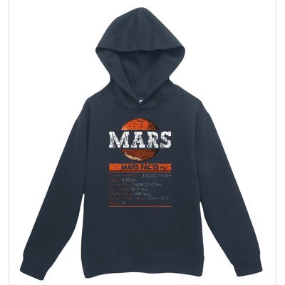 Mars Facts Mars Planet Space Lover Urban Pullover Hoodie