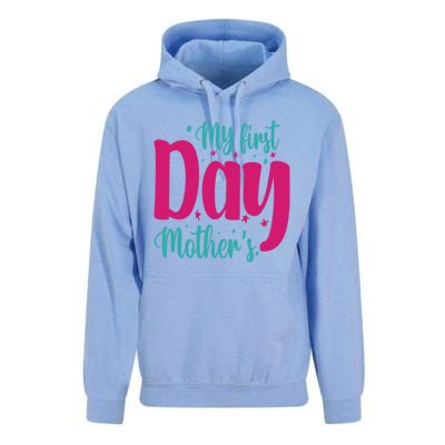 My First Mother's Day Meaningful Gift Unisex Surf Hoodie