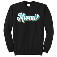 Miami Football Tall Sweatshirt