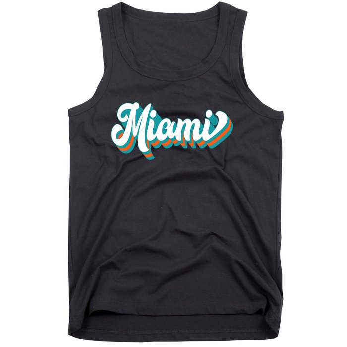 Miami Football Tank Top