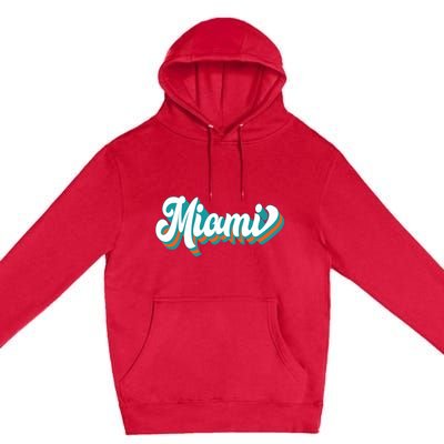 Miami Football Premium Pullover Hoodie