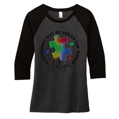 Main Files Women's Tri-Blend 3/4-Sleeve Raglan Shirt