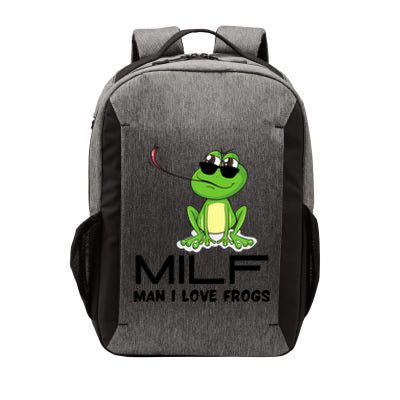 MILF Funny Man I Love Frogs Lover Vector Backpack