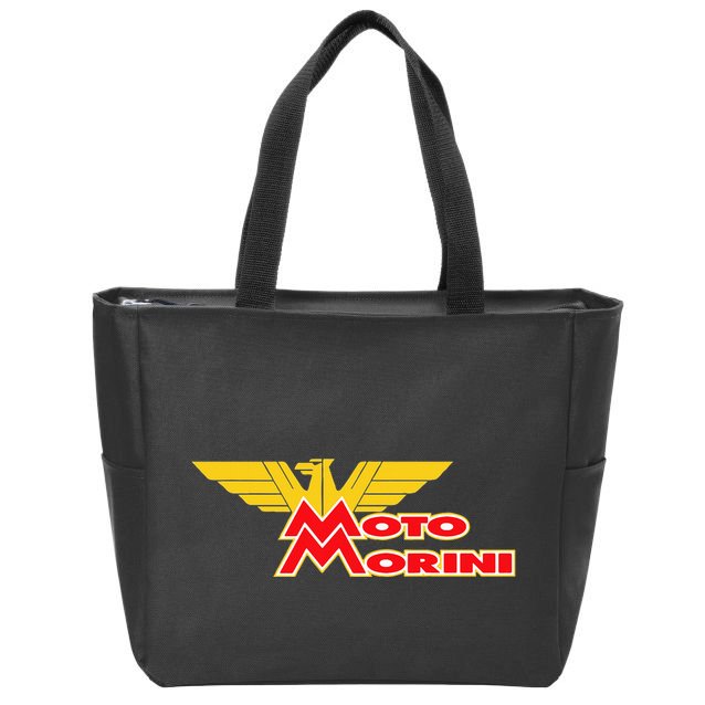 Motos Funny Morinimm Zip Tote Bag