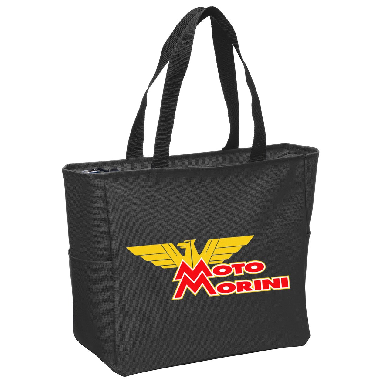 Motos Funny Morinimm Zip Tote Bag