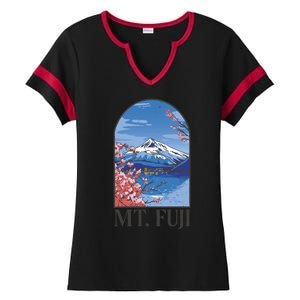 Mt. Fuji Ladies Halftime Notch Neck Tee