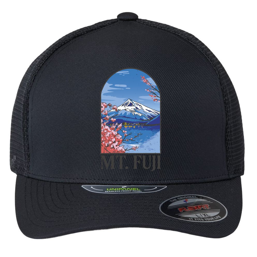Mt. Fuji Flexfit Unipanel Trucker Cap
