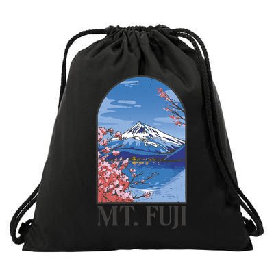 Mt. Fuji Drawstring Bag