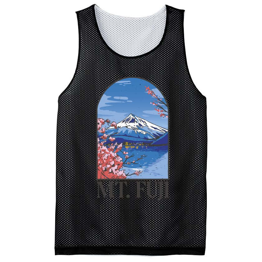 Mt. Fuji Mesh Reversible Basketball Jersey Tank