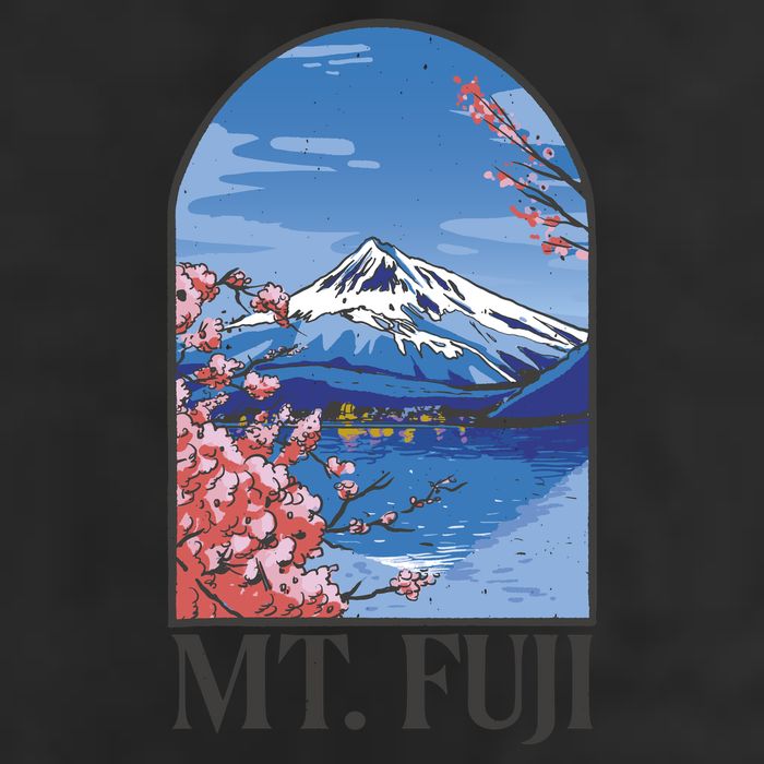Mt. Fuji Golf Towel