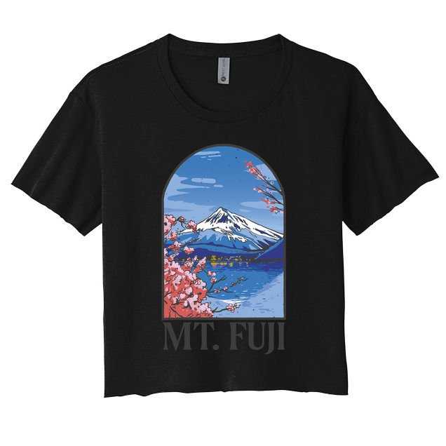 Mt. Fuji Crop Top