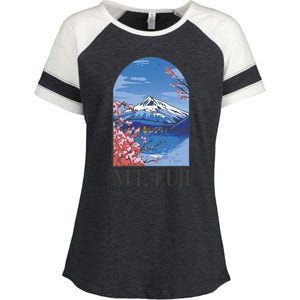 Mt. Fuji Enza Ladies Jersey Colorblock Tee