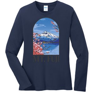 Mt. Fuji Ladies Long Sleeve Shirt