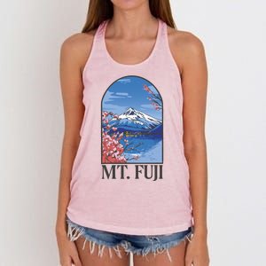 Mt. Fuji Women's Knotted Racerback Tank