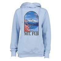 Mt. Fuji Womens Funnel Neck Pullover Hood