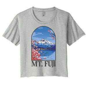 Mt. Fuji Women's Crop Top Tee