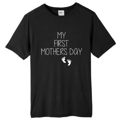 My First Mothers Day Tall Fusion ChromaSoft Performance T-Shirt