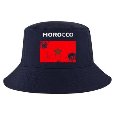 Morocco Flag Cool Comfort Performance Bucket Hat