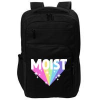 Moist Funny Meme Offensive Weird Cool Hilarious Humorous Impact Tech Backpack