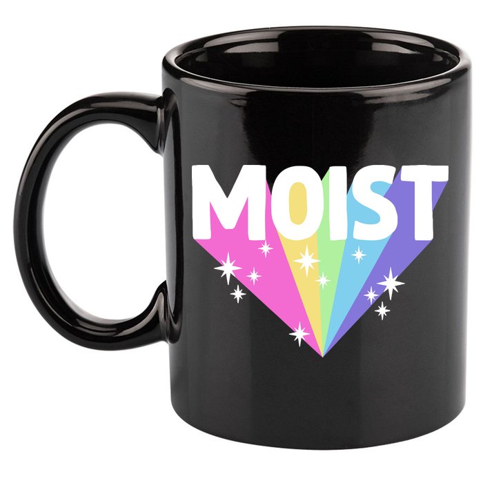 Moist Funny Meme Offensive Weird Cool Hilarious Humorous 11oz C Handle Ceramic Mug