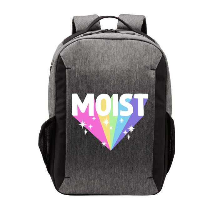 Moist Funny Meme Offensive Weird Cool Hilarious Humorous Vector Backpack
