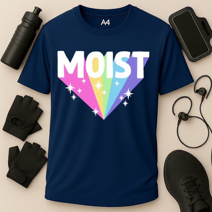 Moist Funny Meme Offensive Weird Cool Hilarious Humorous Performance Shirt