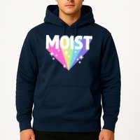 Moist Funny Meme Offensive Weird Cool Hilarious Humorous Hoodie