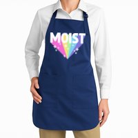 Moist Funny Meme Offensive Weird Cool Hilarious Humorous Apron
