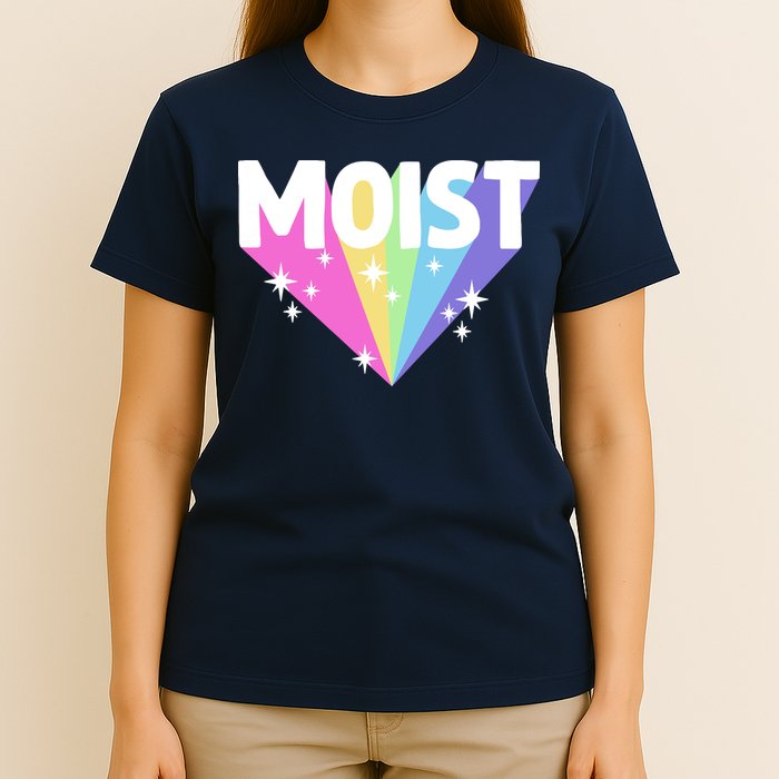 Moist Funny Meme Offensive Weird Cool Hilarious Humorous T-Shirt