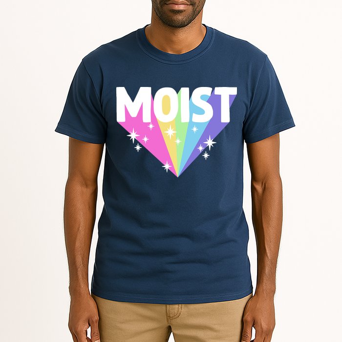 Moist Funny Meme Offensive Weird Cool Hilarious Humorous Tall T-Shirt