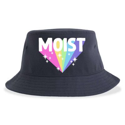 Moist Funny Meme Offensive Weird Cool Hilarious Humorous Sustainable Bucket Hat