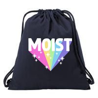 Moist Funny Meme Offensive Weird Cool Hilarious Humorous Drawstring Bag