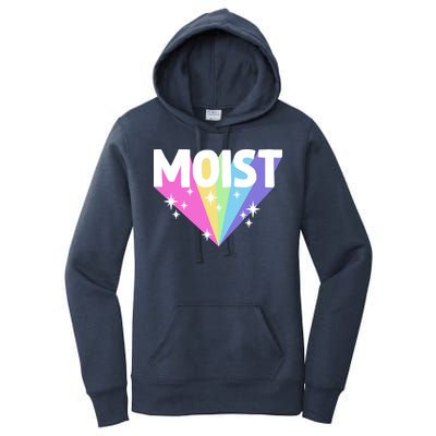 Moist Funny Meme Offensive Weird Cool Hilarious Humorous Women's Pullover Hoodie