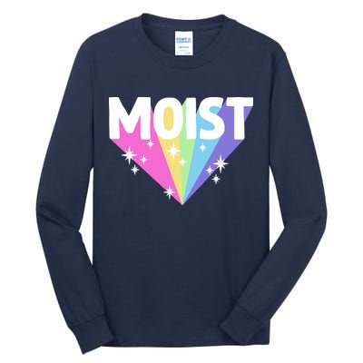 Moist Funny Meme Offensive Weird Cool Hilarious Humorous Tall Long Sleeve T-Shirt