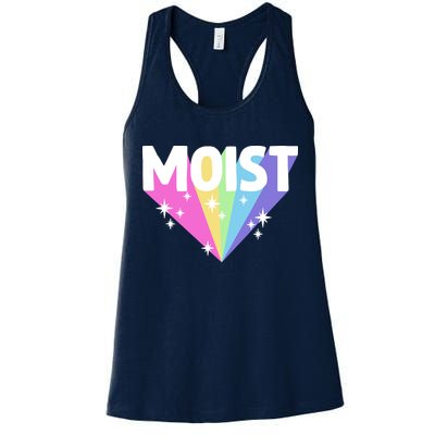 Moist Funny Meme Offensive Weird Cool Hilarious Humorous Womens Tank Top