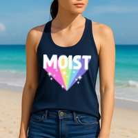 Moist Funny Meme Offensive Weird Cool Hilarious Humorous Womens Tank Top