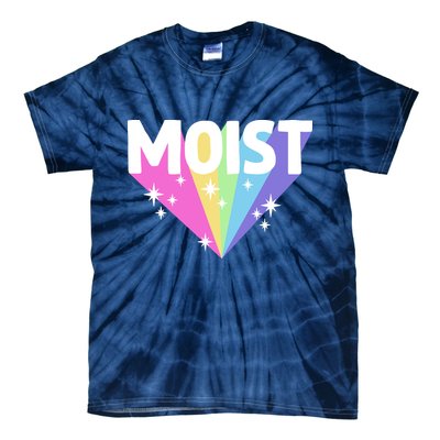 Moist Funny Meme Offensive Weird Cool Hilarious Humorous Tie-Dye T-Shirt