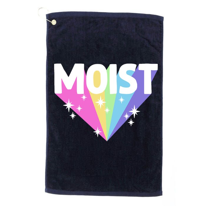 Moist Funny Meme Offensive Weird Cool Hilarious Humorous Golf Towel