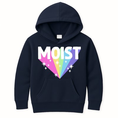 Moist Funny Meme Offensive Weird Cool Hilarious Humorous Kids Hoodie