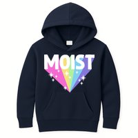 Moist Funny Meme Offensive Weird Cool Hilarious Humorous Kids Hoodie