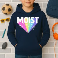 Moist Funny Meme Offensive Weird Cool Hilarious Humorous Kids Hoodie