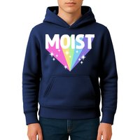 Moist Funny Meme Offensive Weird Cool Hilarious Humorous Kids Hoodie
